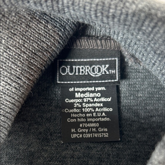 Outbrook Grey Vintage Sleeveless Turtleneck Dickey Top - Women’s Medium - Picture 4 of 8